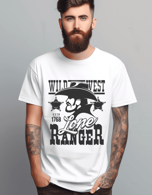 Lone Ranger T-Shirt Design #4688