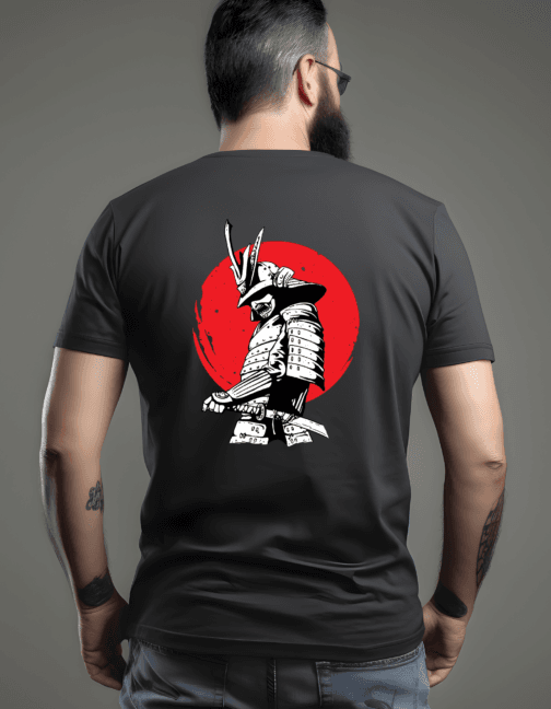 Samurai T-Shirt Design #4898
